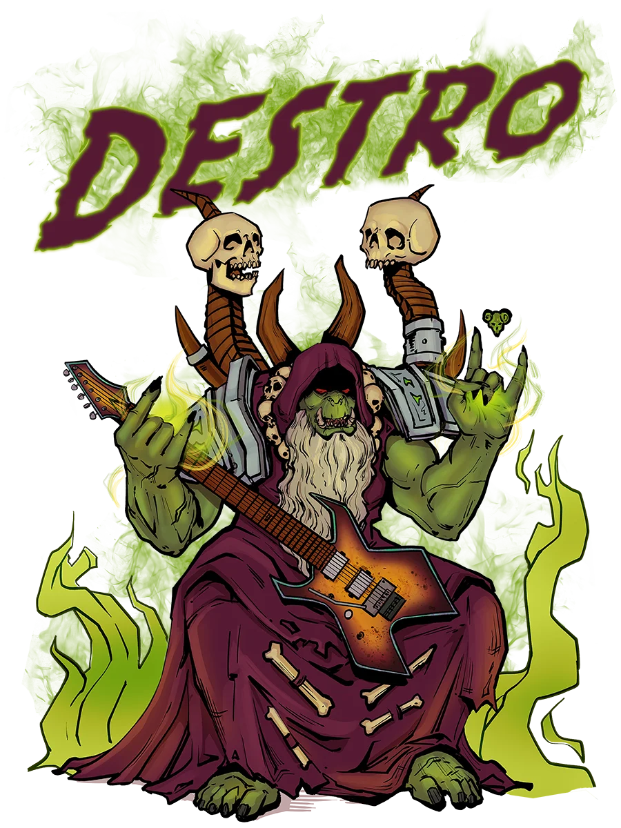 Baby Onesie - Orc Warlock product image (2)