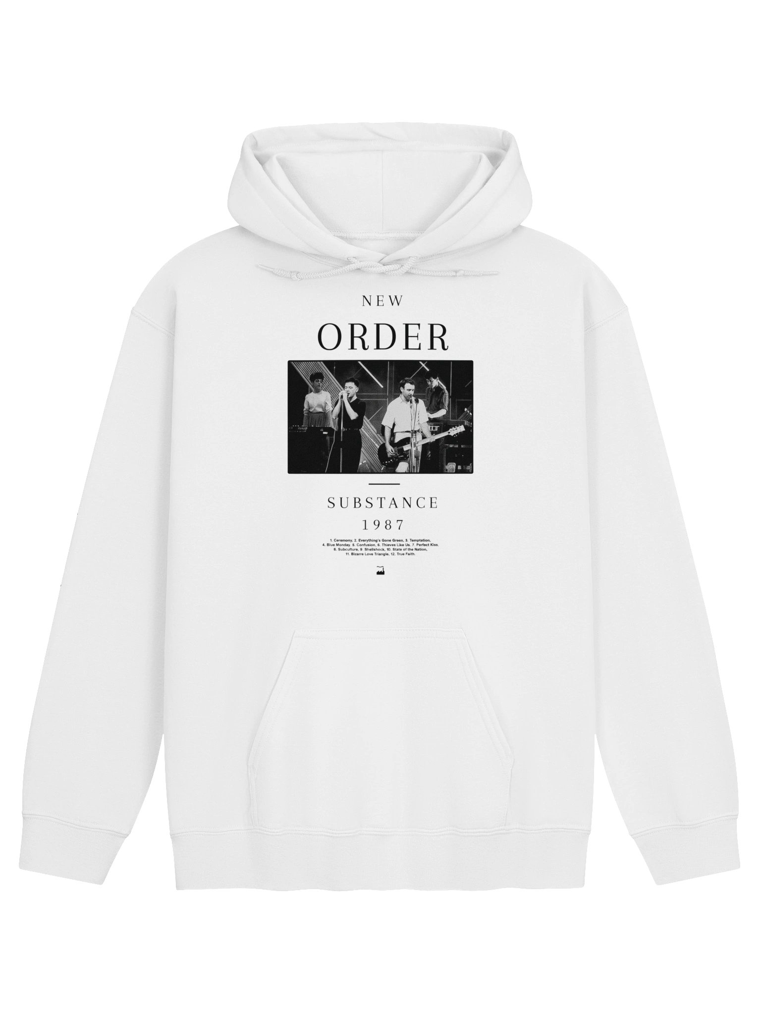 New Order Band Substance 1987 Vintage Hoodie product image (1)