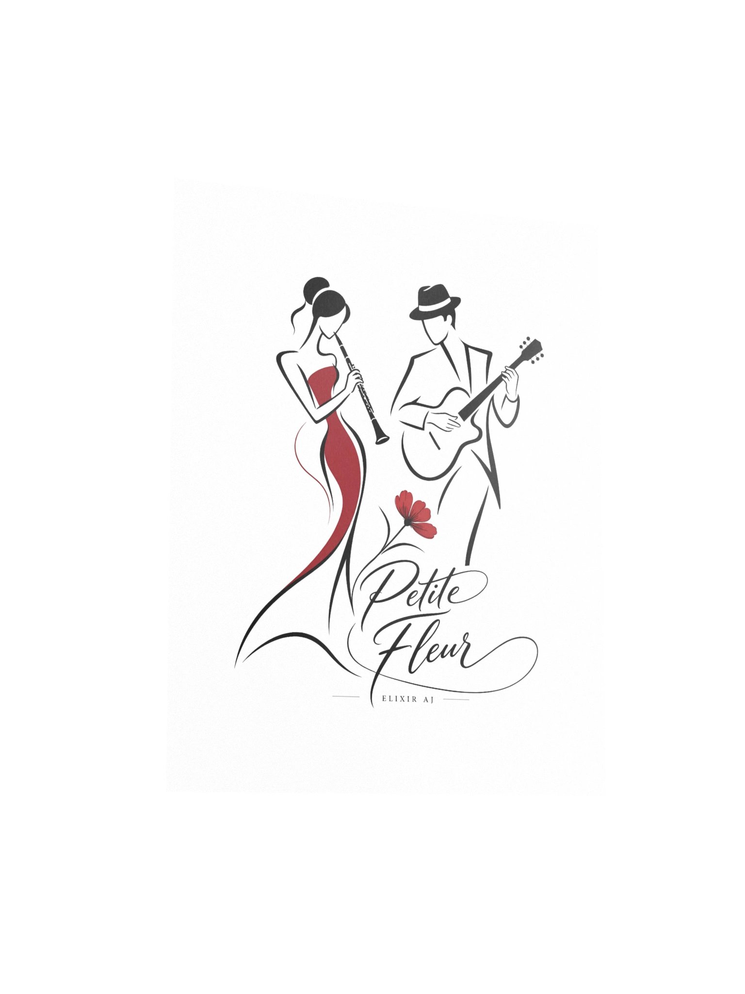 Petite Fleur – Elegant Jazz Art Print | Elixir AJ product image (3)