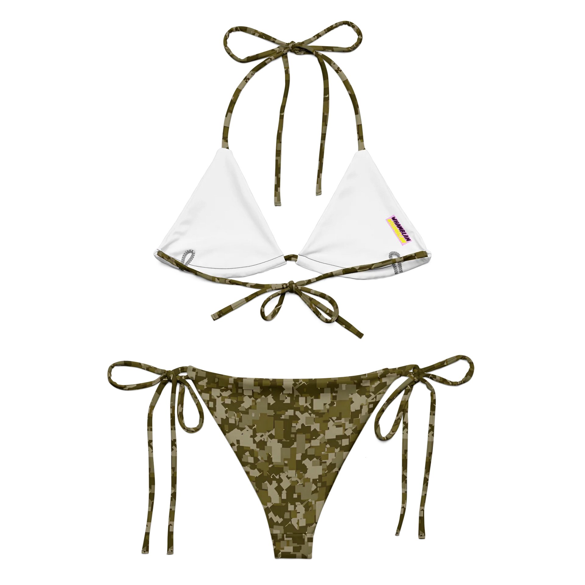 Pixelated Forest Camo Bikini Set product image (1)
