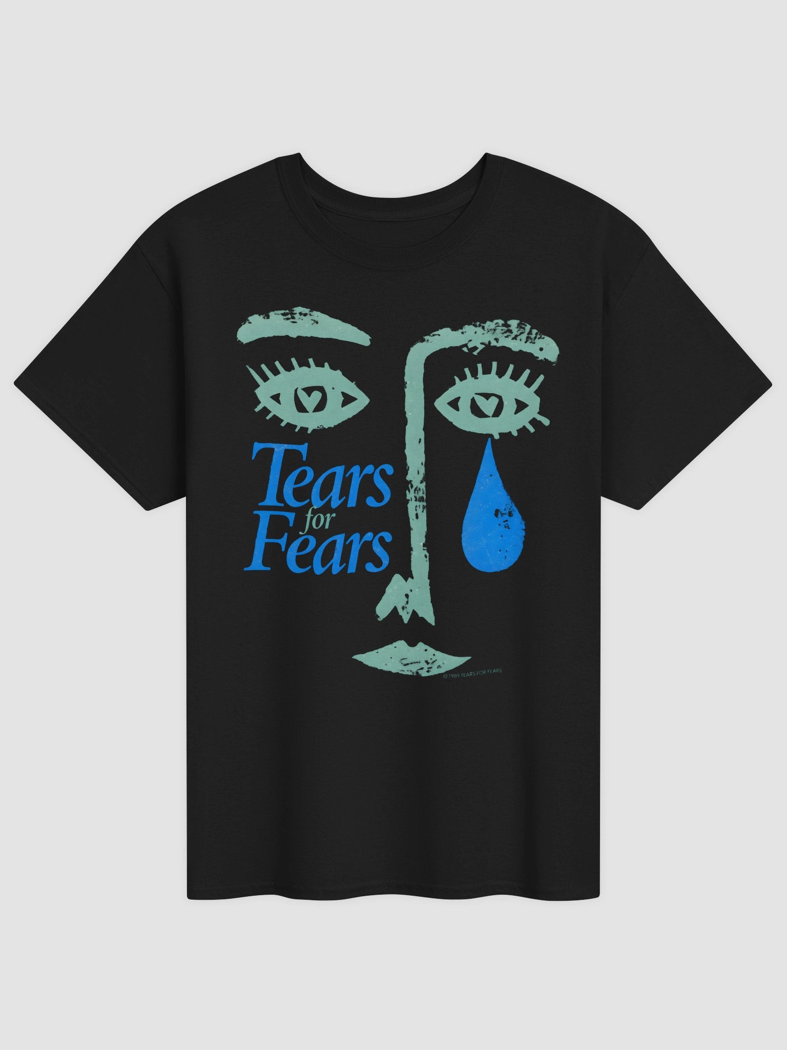 Vintage Tears for Fears T-Shirt - Ultra Faded Post Punk New Wave Band Tee product image (1)