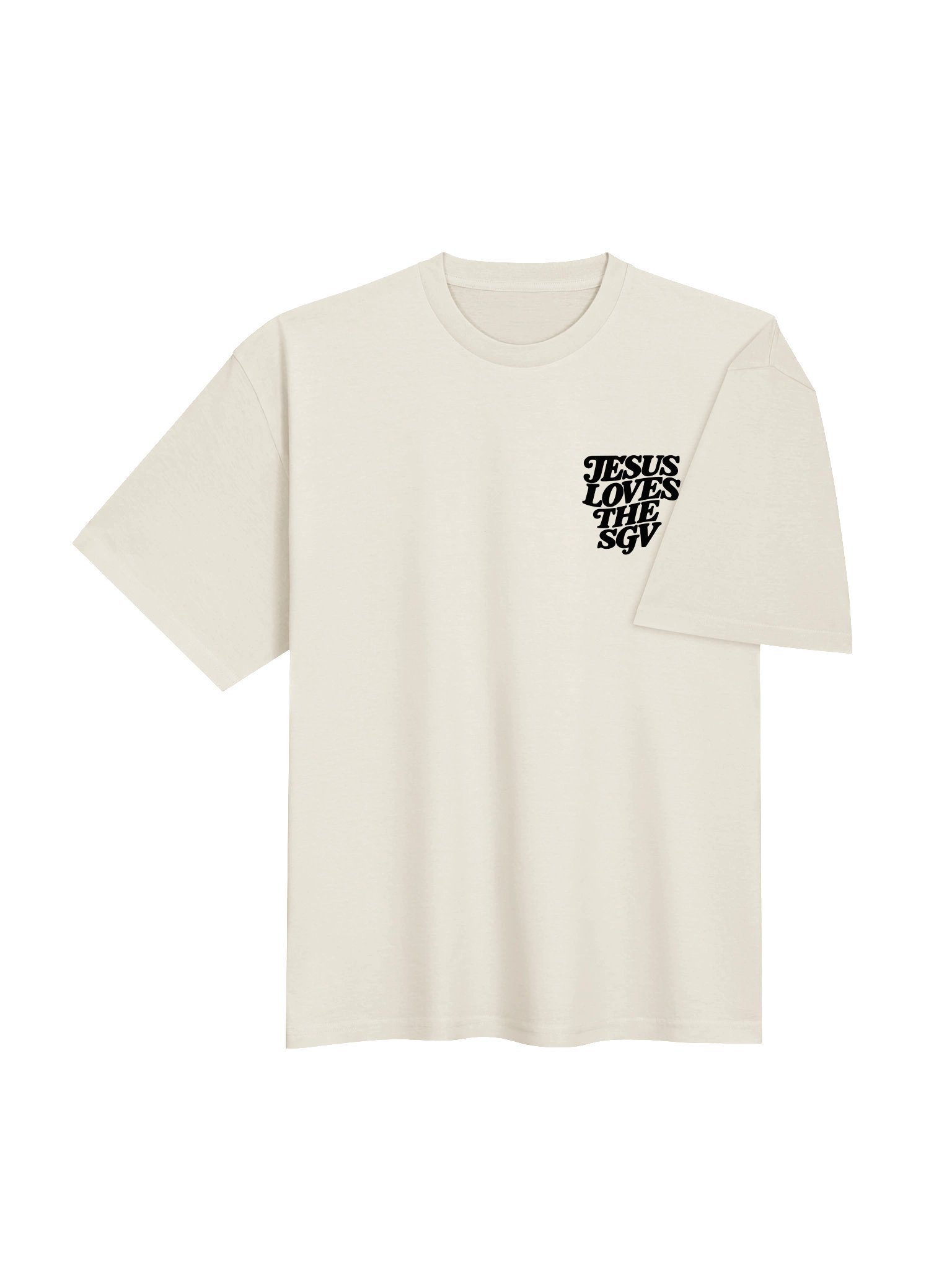 Jesus Loves the SGV Oversized Tee product image (8)