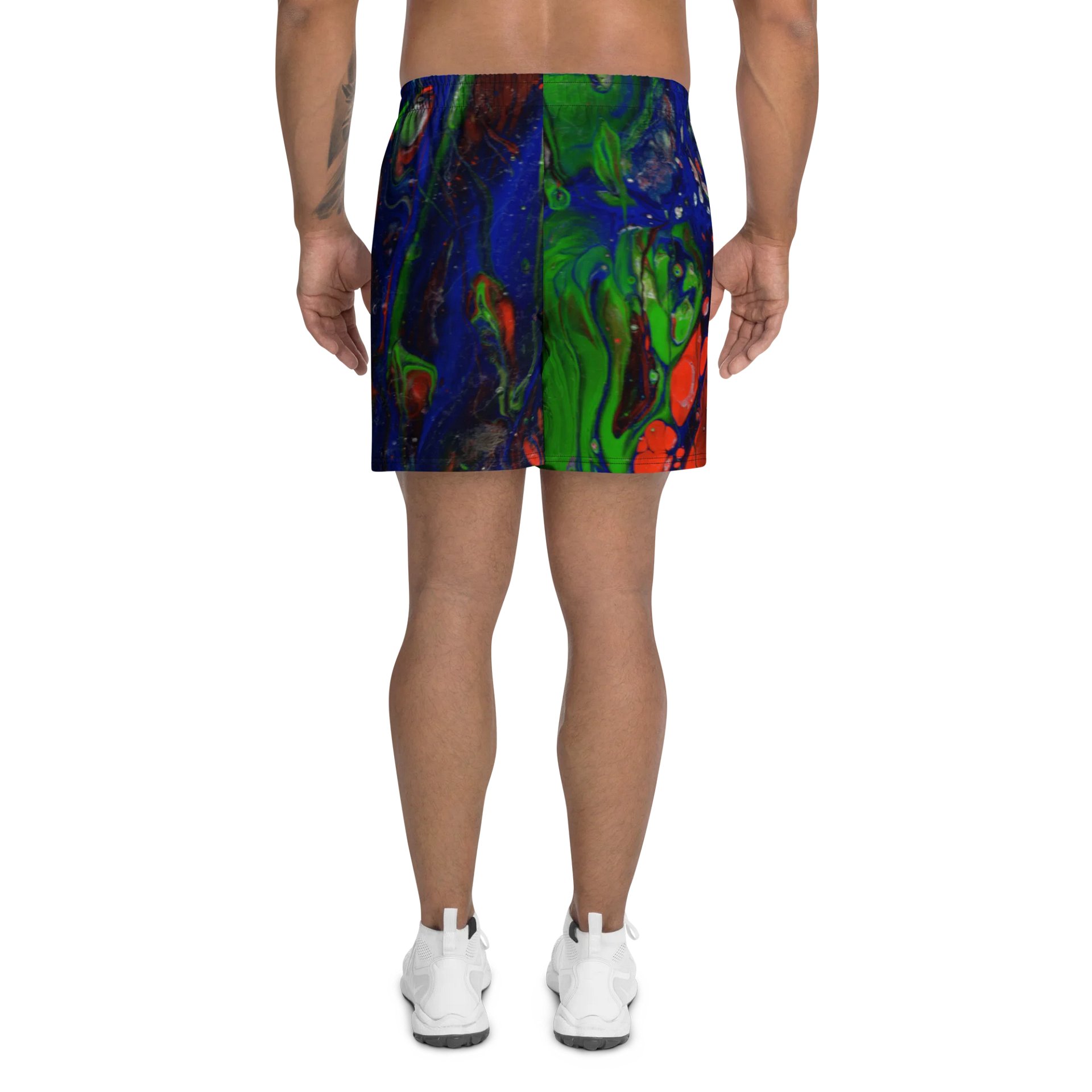 RGB Fluid Acrylic Athletic Shorts product image (4)