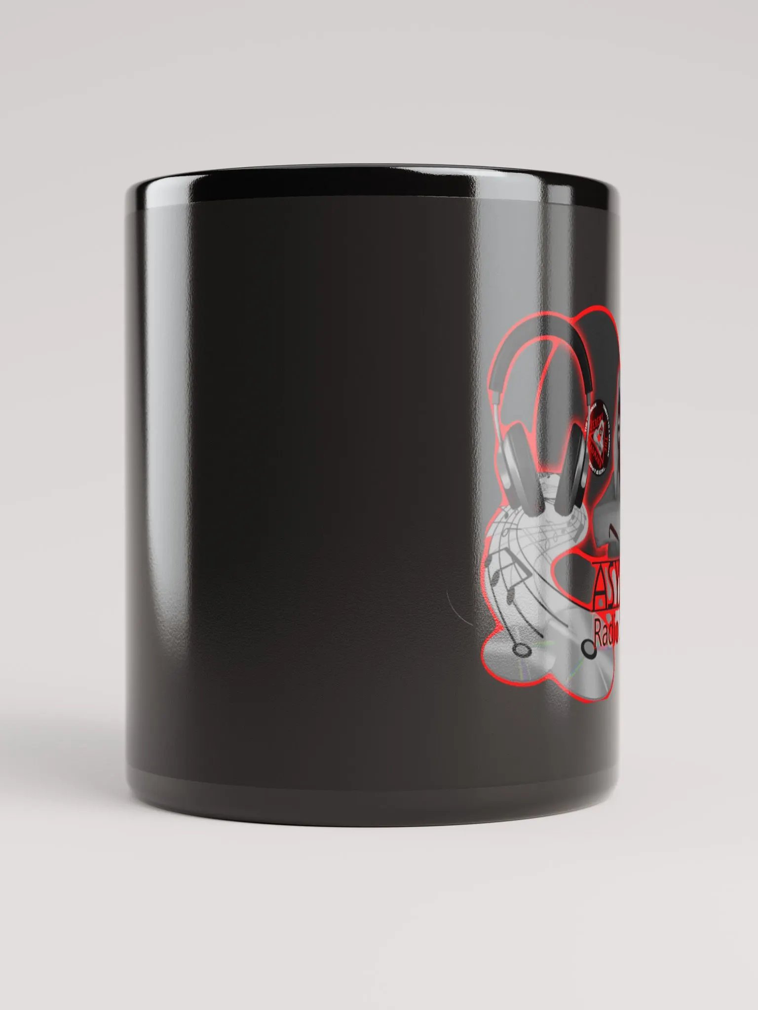 Asylum Radio Show Coffee Mug (Black) product image (10)