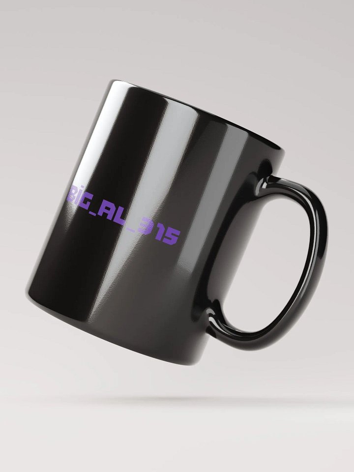 BIG_AL_315 Black Glossy Mug product image (3)