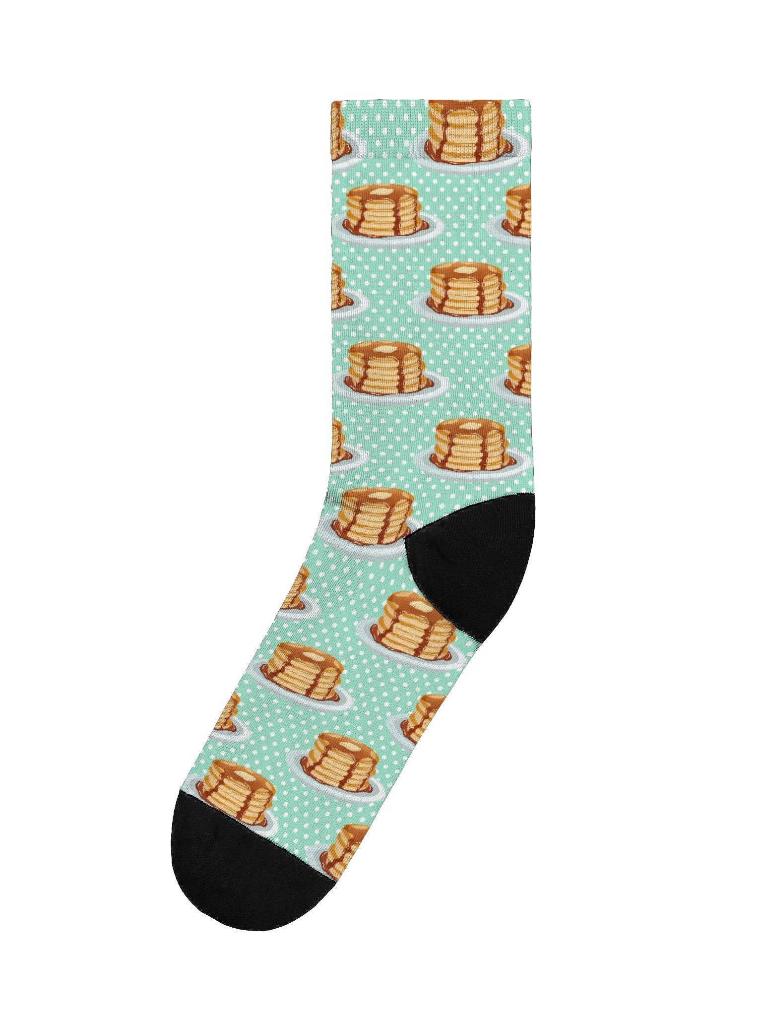 Pancakes & Polkadots Pattern Socks product image (1)