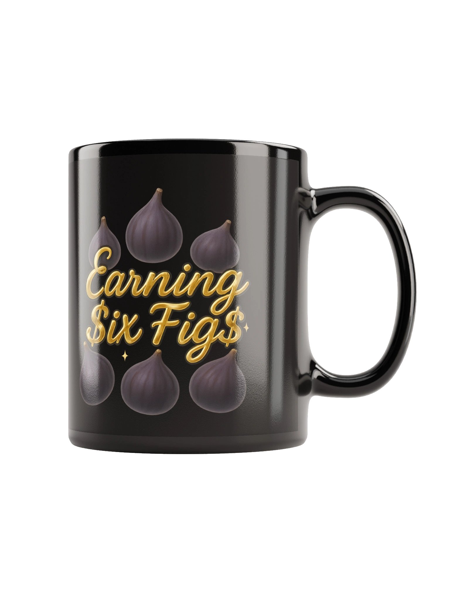 Earning Six Figs - Gold - Coffee Mug product image (1)