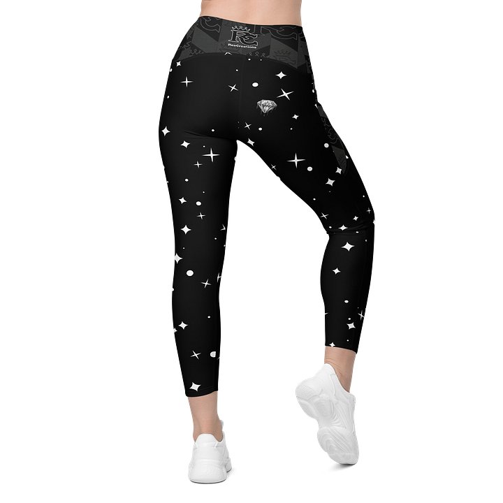 Diamond In The Sky 💎 Leggings with Pockets product image (2)