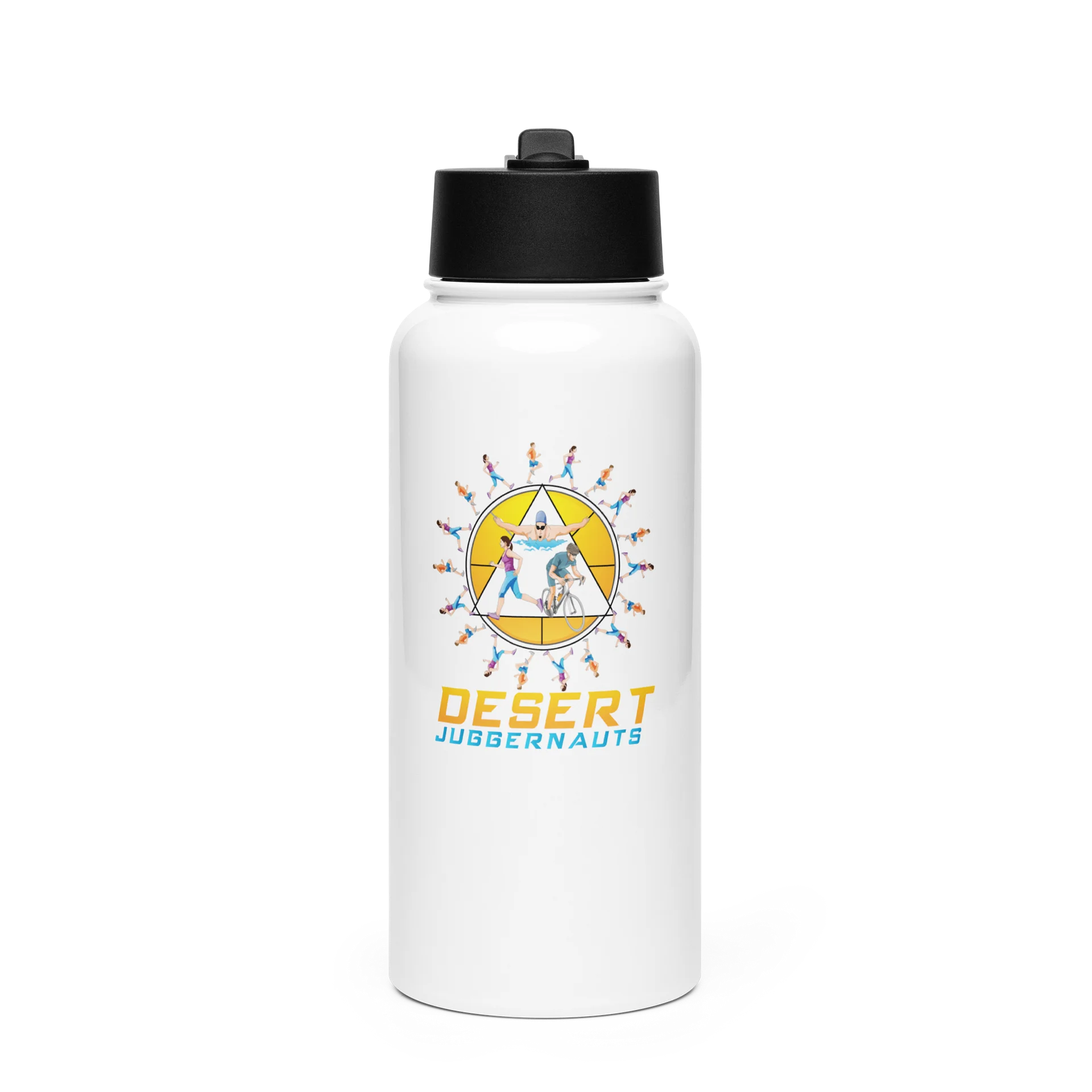 Stainless Steel Water Bottle with a Straw Lid product image (1)