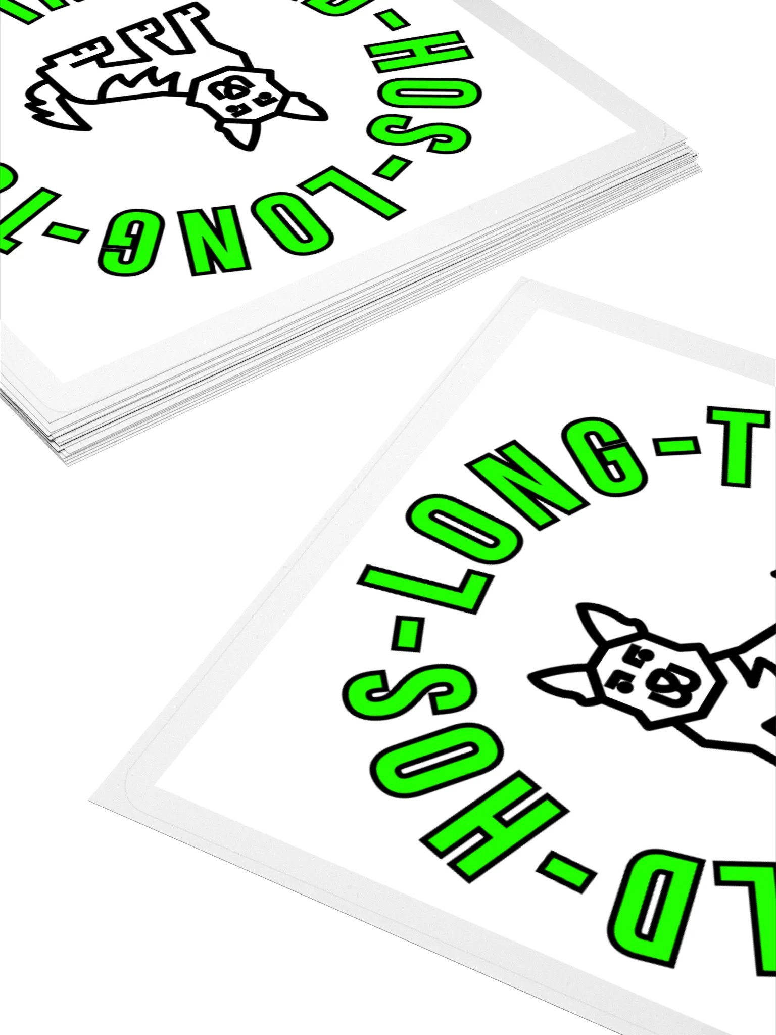 Hos Long Kiss Cut Sticker product image (4)