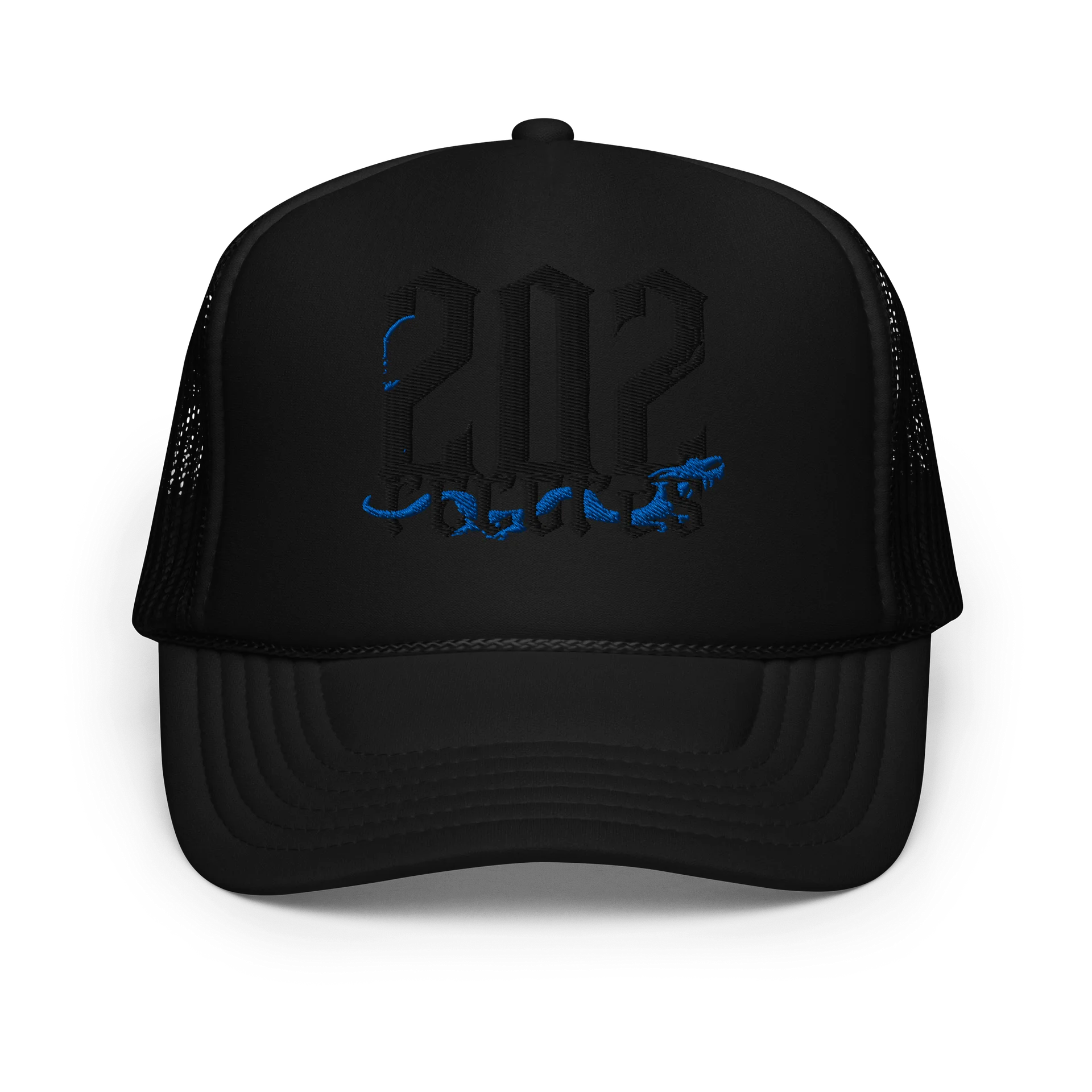 KEVBO "202 Records" Blue Dragon FOAM Trucker Snapback Hat product image (1)