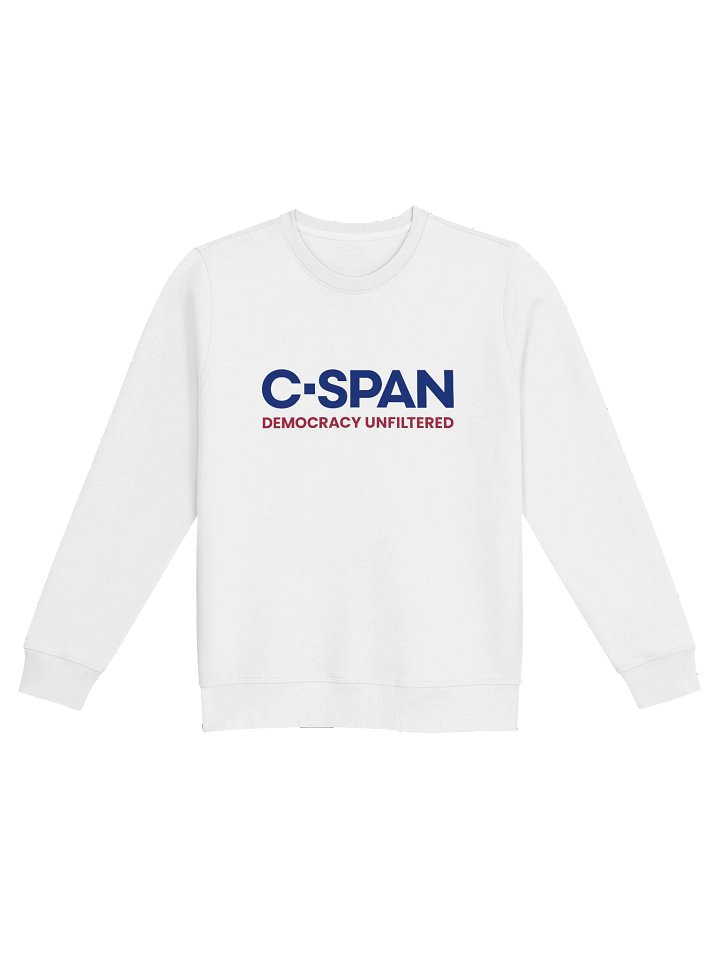C-SPAN Democracy Unfiltered White Crewneck product image (2)