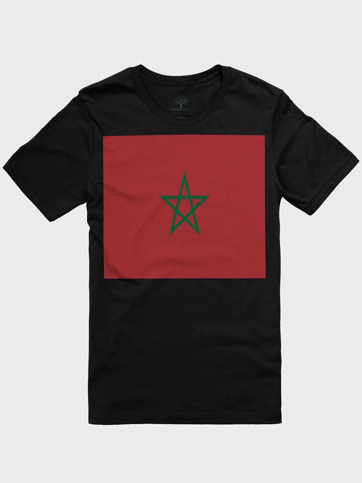 Moroccan Flag Unisex Supersoft T-Shirt - Exclusive Design product image (7)