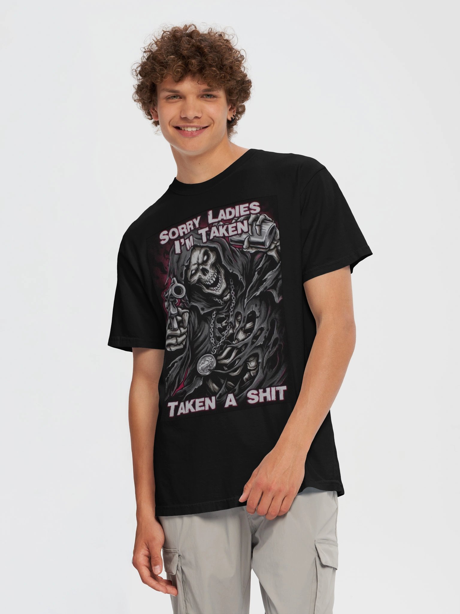 Sorry Ladies I'm Taken Funny T-Shirt product image (9)
