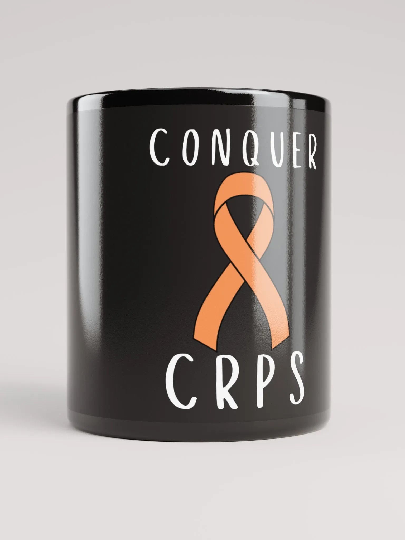 Classic Conquer CRPS Awareness Mug- White Print product image (1)