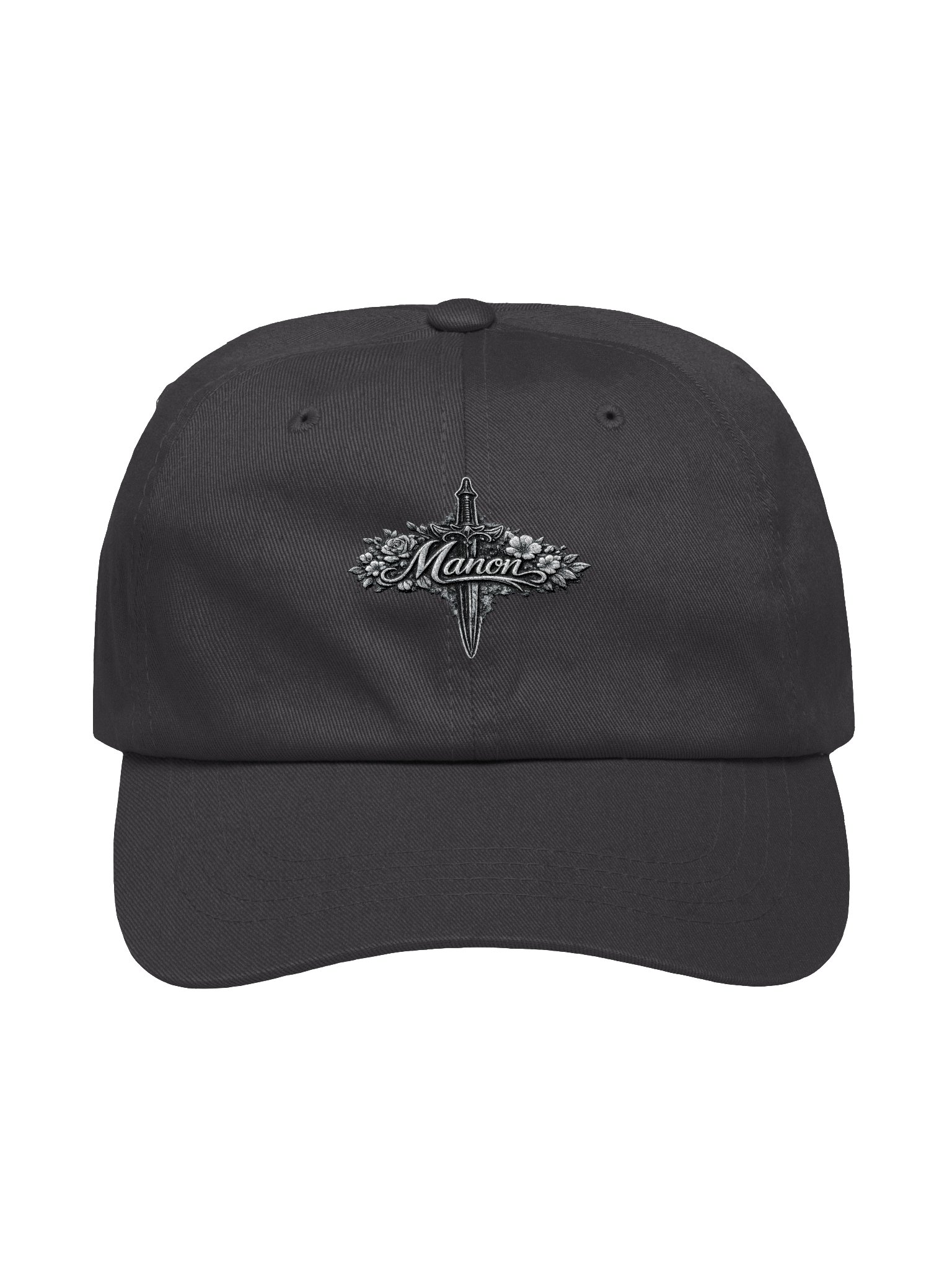 Ornate Sword and Floral Dad Hat product image (1)