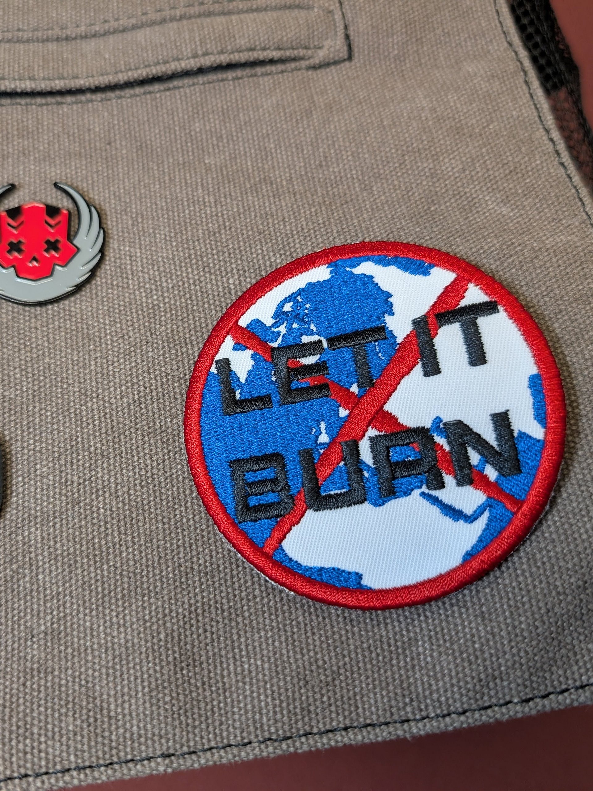 Let Super Earth Burn Patch product image (2)
