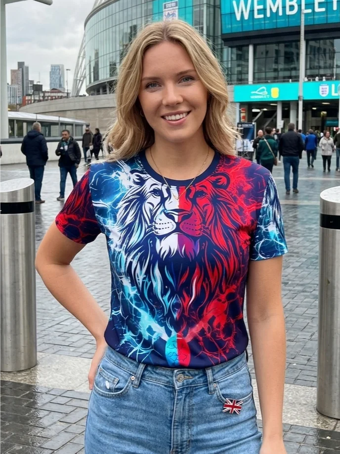 England Womens Fantasy Football Shirt part 2 product image (1)