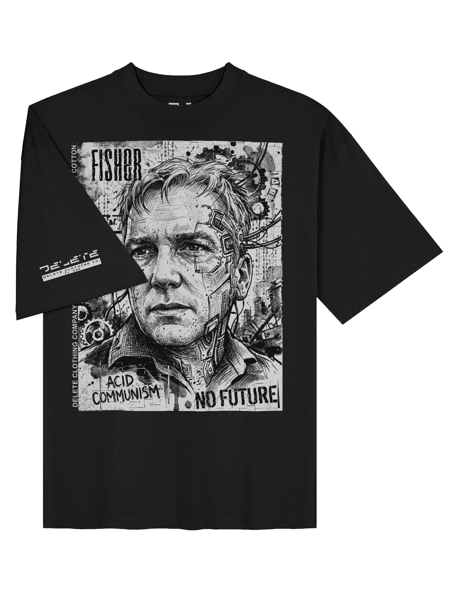 Delete "Fisher" Oversize T-Shirt product image (3)