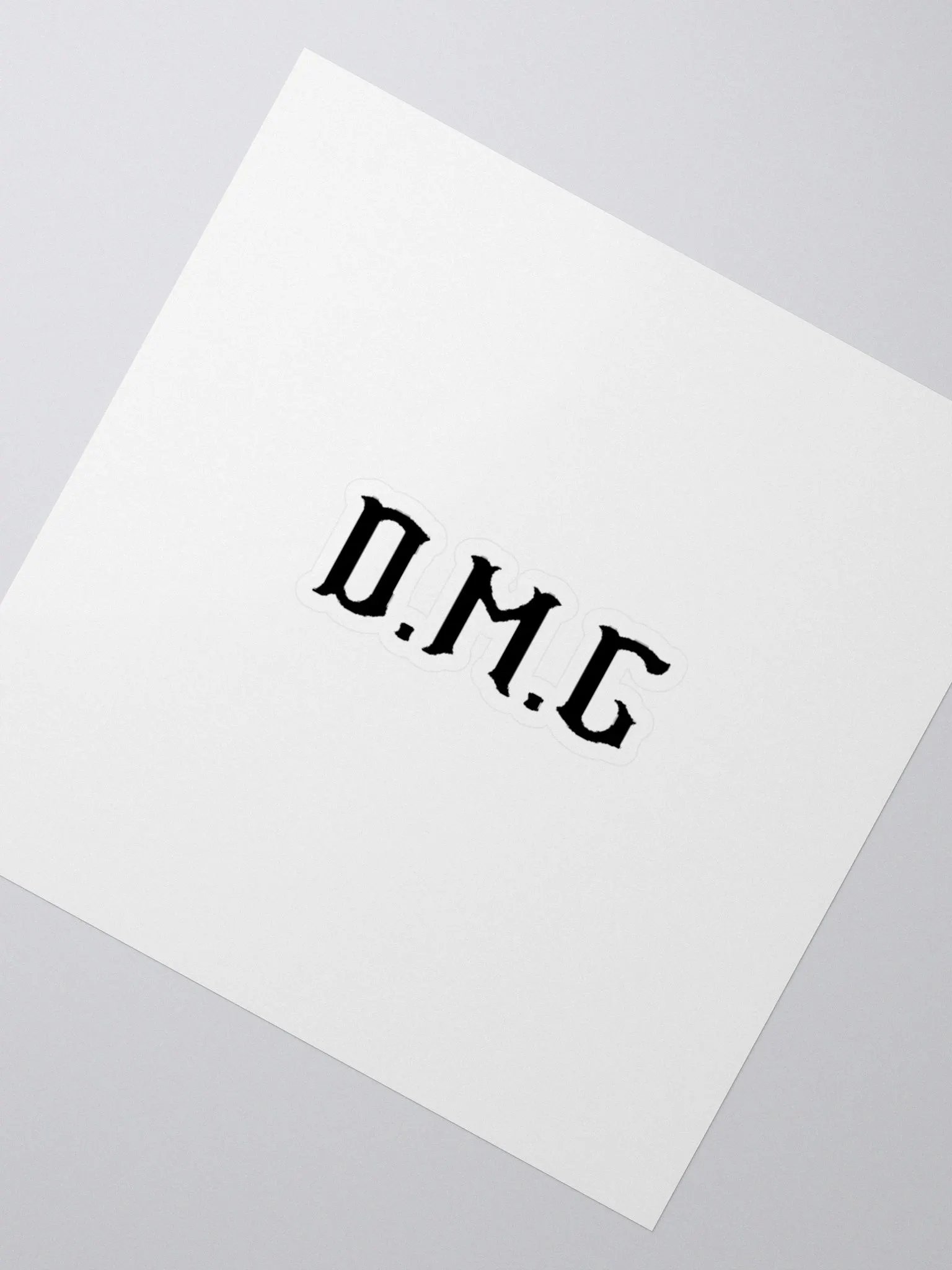 D.M.G Sticker product image (2)