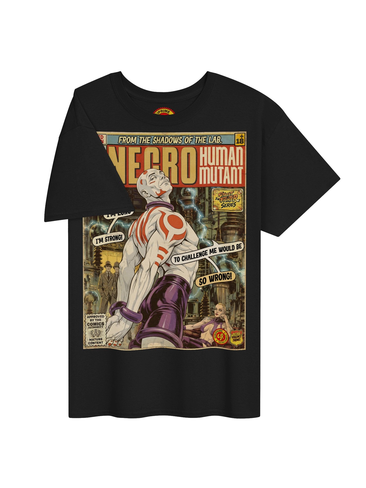 Necro Comic Art Gaming T-Shirt product image (3)
