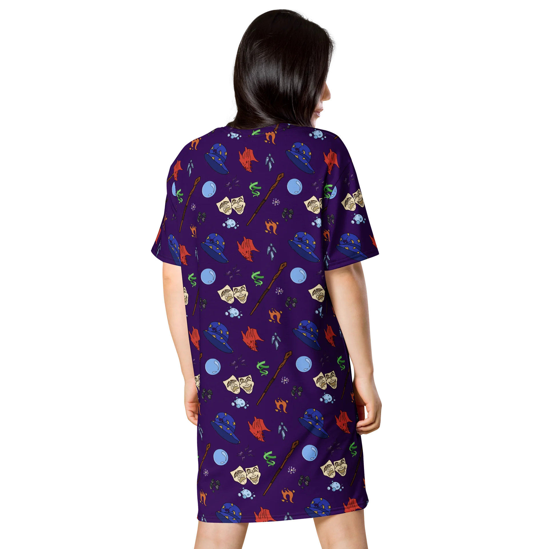 Sorcerer T-shirt Dress product image (4)