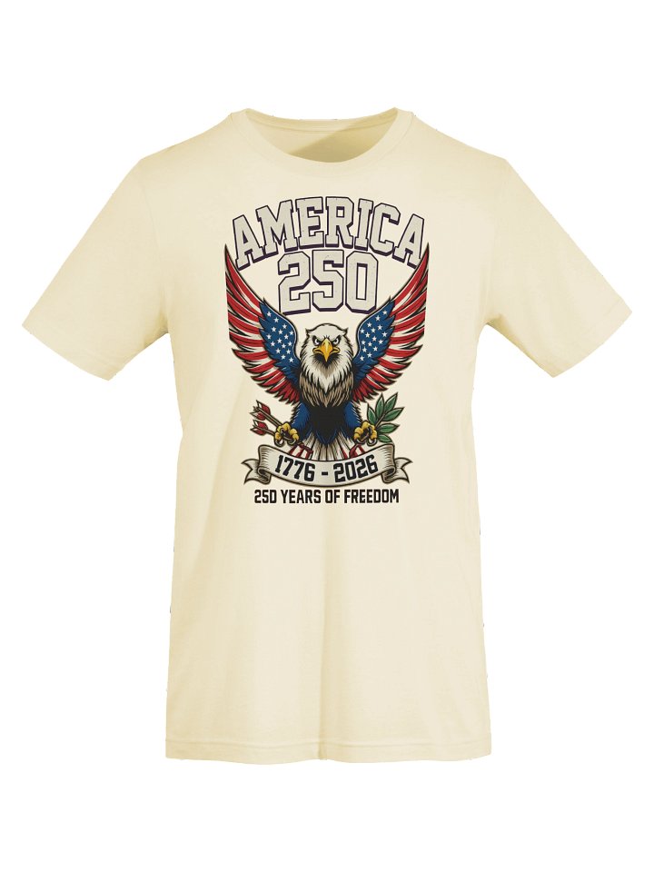 America 250 T-Shirt | 1776-2026 Patriotic Eagle Shirt | 250 Years of Freedom USA Vintage product image (1)