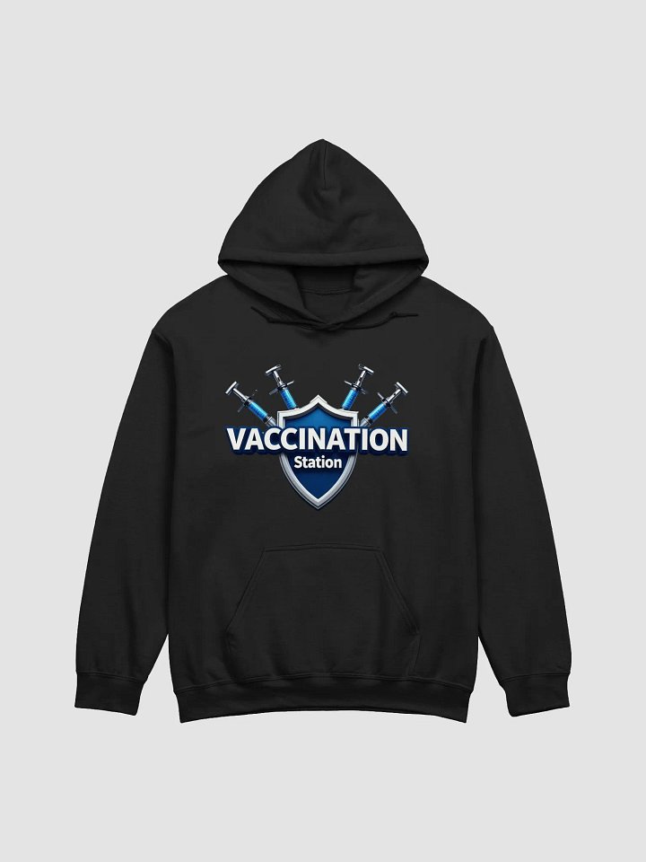 Vaccination Station Shield Hoodie product image (7)