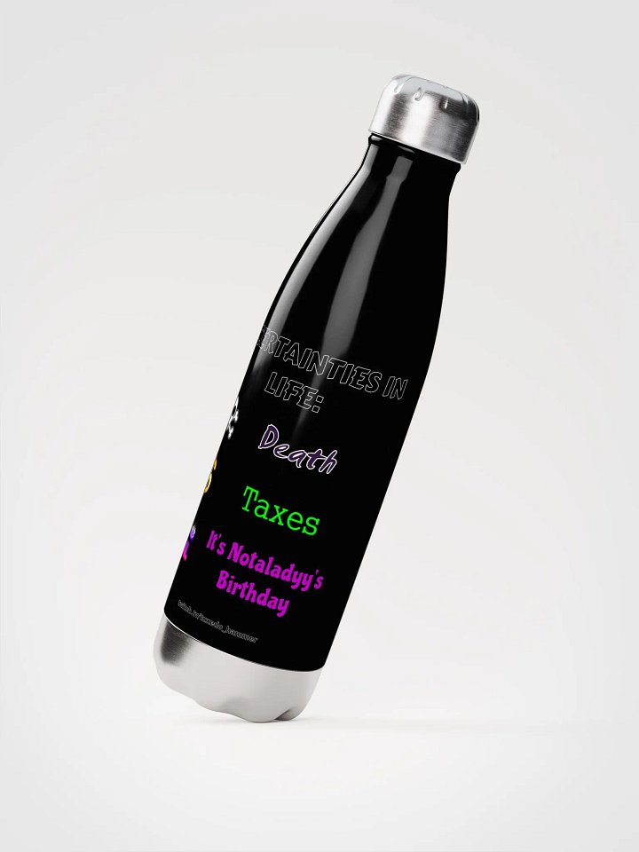 NAL Birthday Stainless: 17oz Steel Water Bottle product image (3)