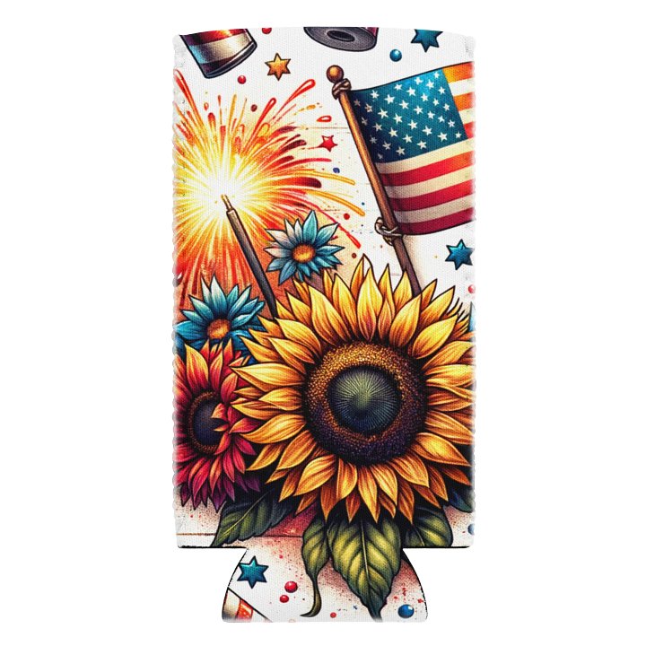 Patriotic Party Coozie Can Cooler product image (2)