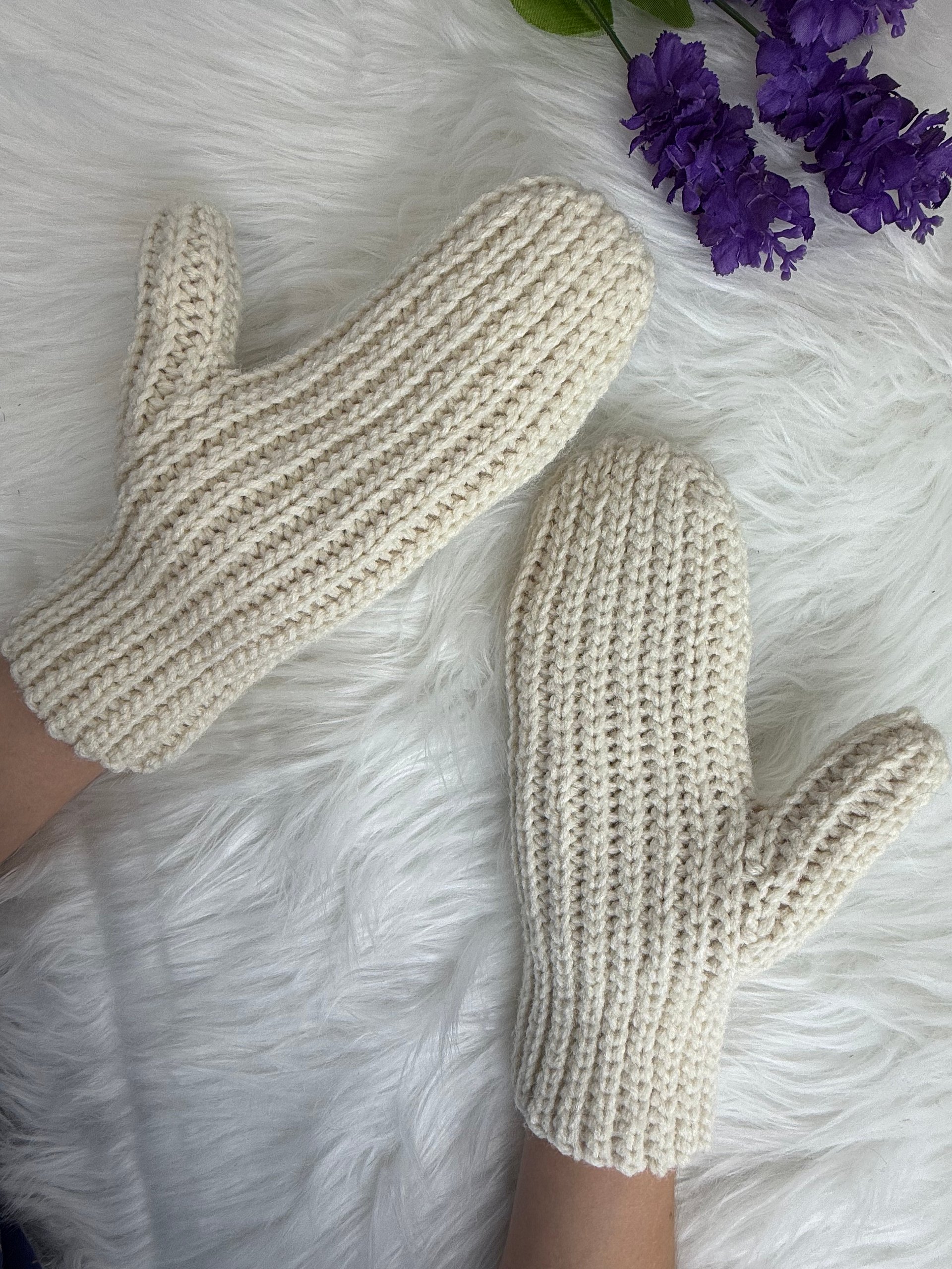 Crochet Couple-Style Mittens Pattern product image (2)