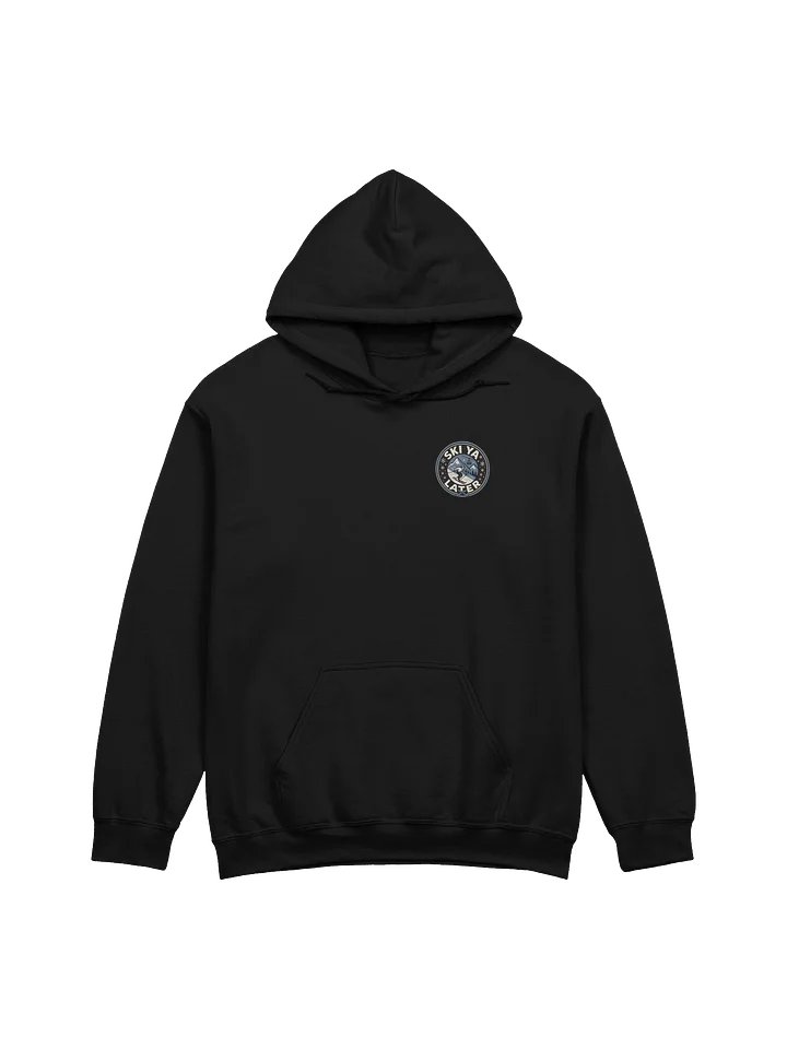 Ski Ya Later Midweight Hoodie from Gildan - Front Pocket / Back Full product image (1)