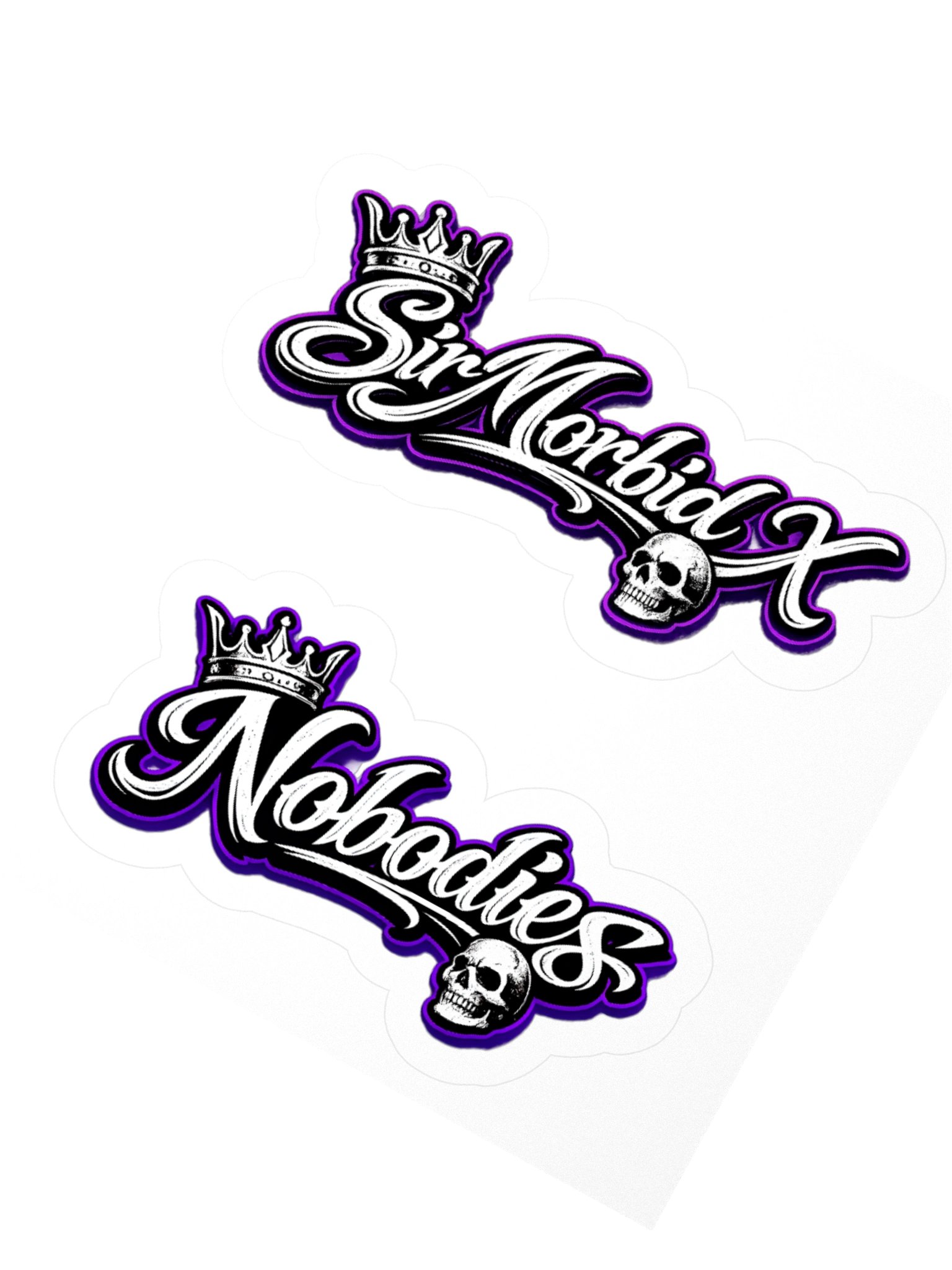 ''Nobodies'' Kiss Cut Stickers product image (3)