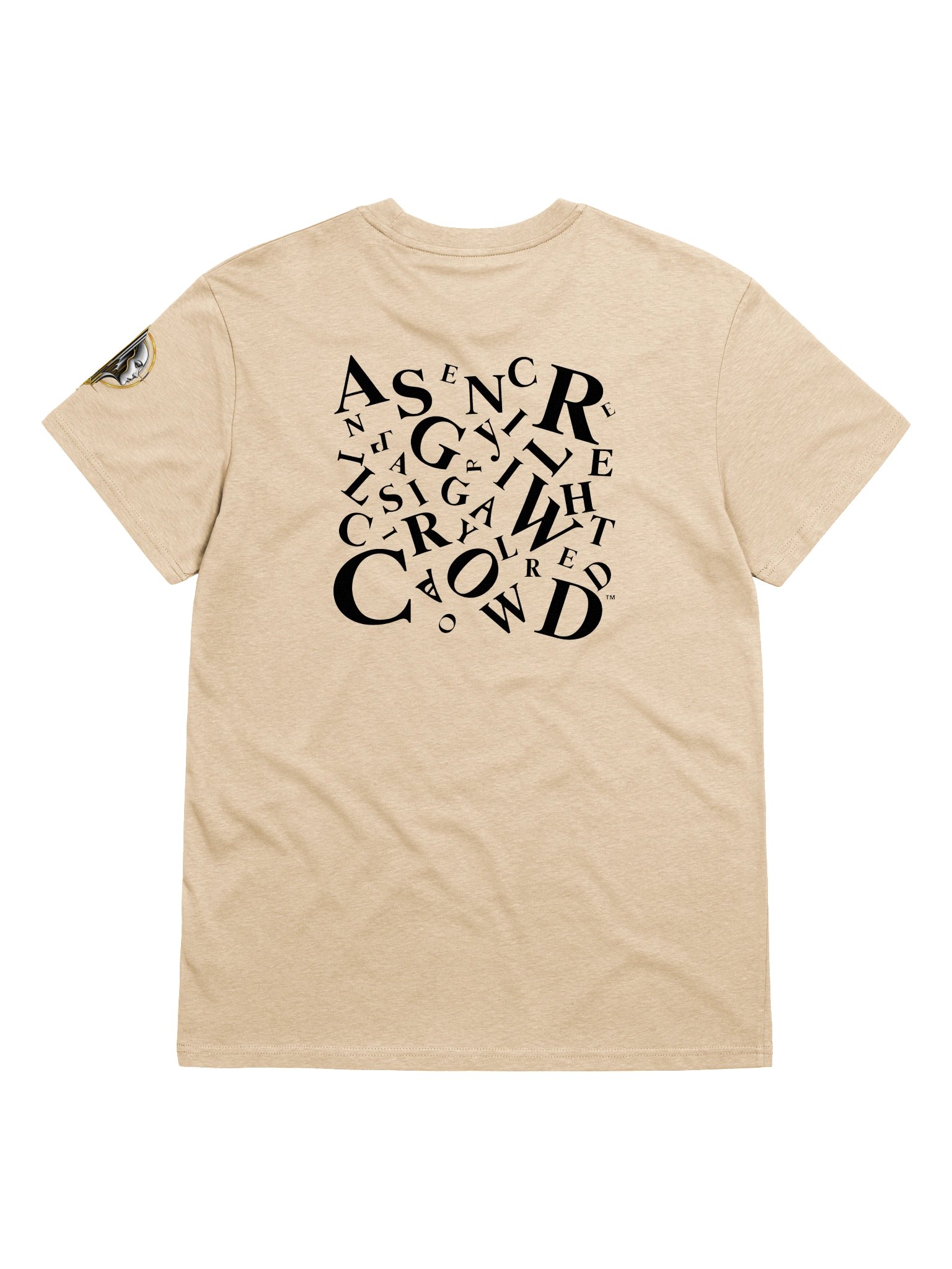 A Single Cry Against the Crowd™ — Signature Natural Statement T-Shirt product image (12)