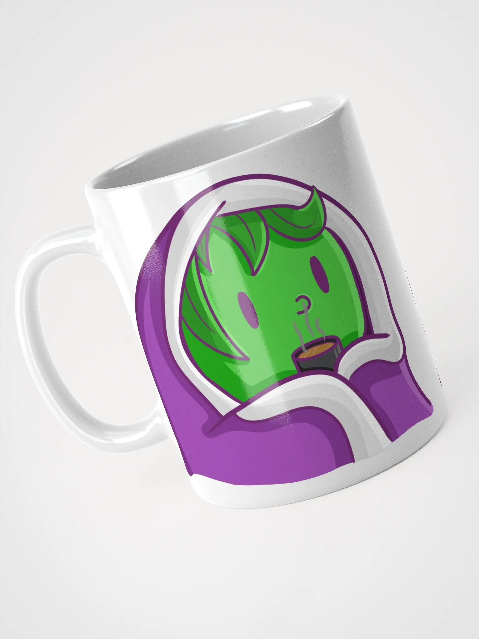 Purple Rose Cuddler Mug | Art by Duck product image (3)