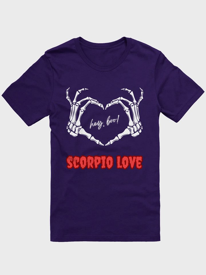 Hey Boo! Scorpio Love T-Shirt (UNISEX) product image (1)