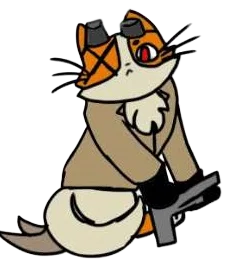 Murder Cats Mini Sticker 3 Pack product image (4)