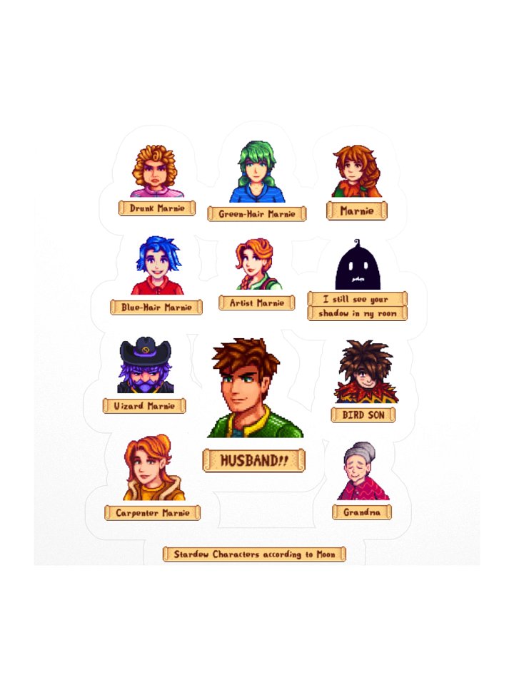 Stardew Characters according to Moon product image (3)