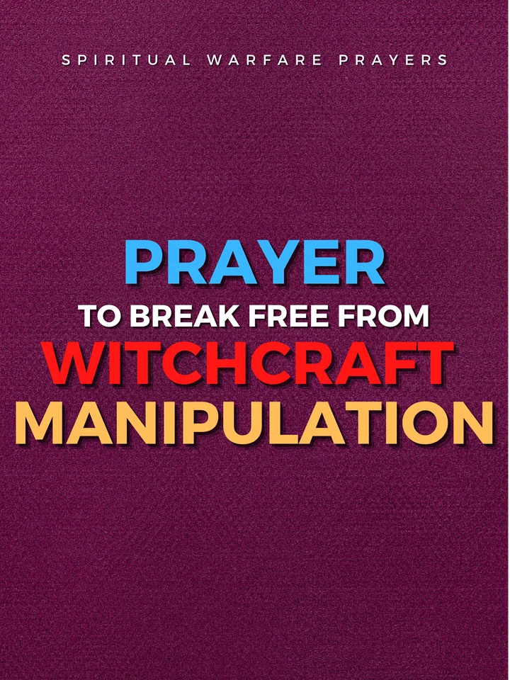 Deliverance From Witchcraft Manipulation product image (1)