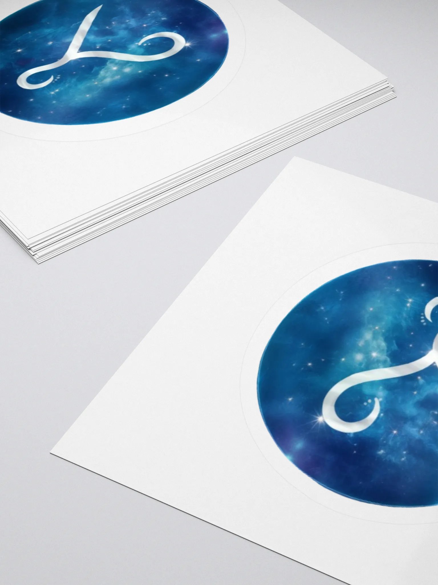 Aquarius Zodiac Kiss Cut Sticker - Exclusive Design product image (4)