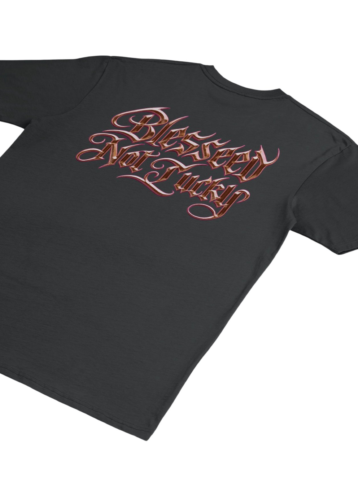 BLESSES, NOT LUKCY T-shirt product image (4)