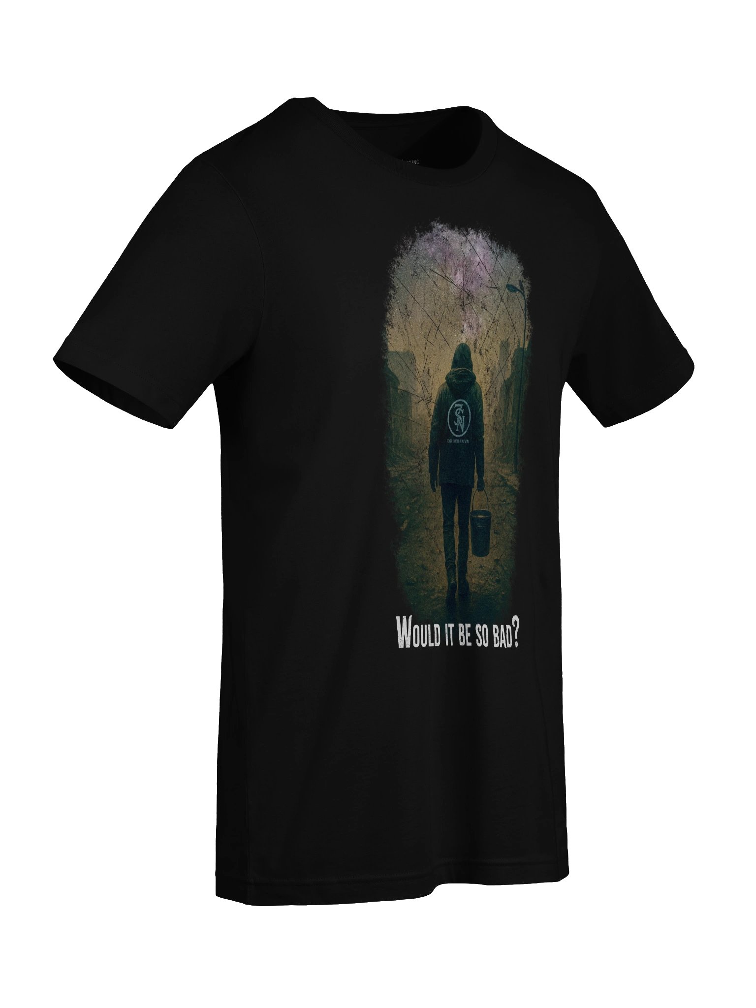 Would It Be So Bad? | When The Lights Go Down | Seven Shades of Nothing | Bella+Canvas Supersoft T-Shirt product image (9)