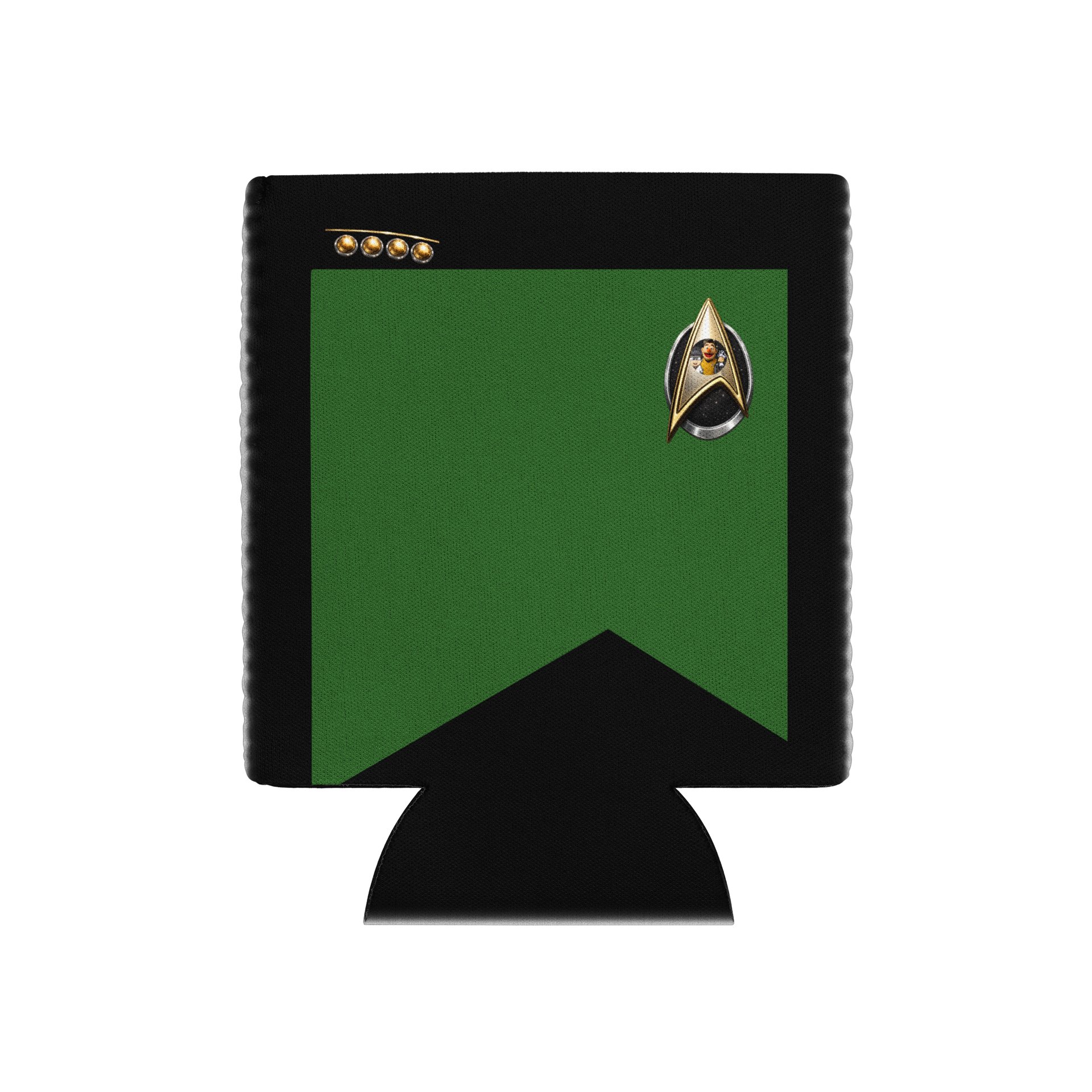 Officer Inspired Can Coozie - Green Division product image (1)