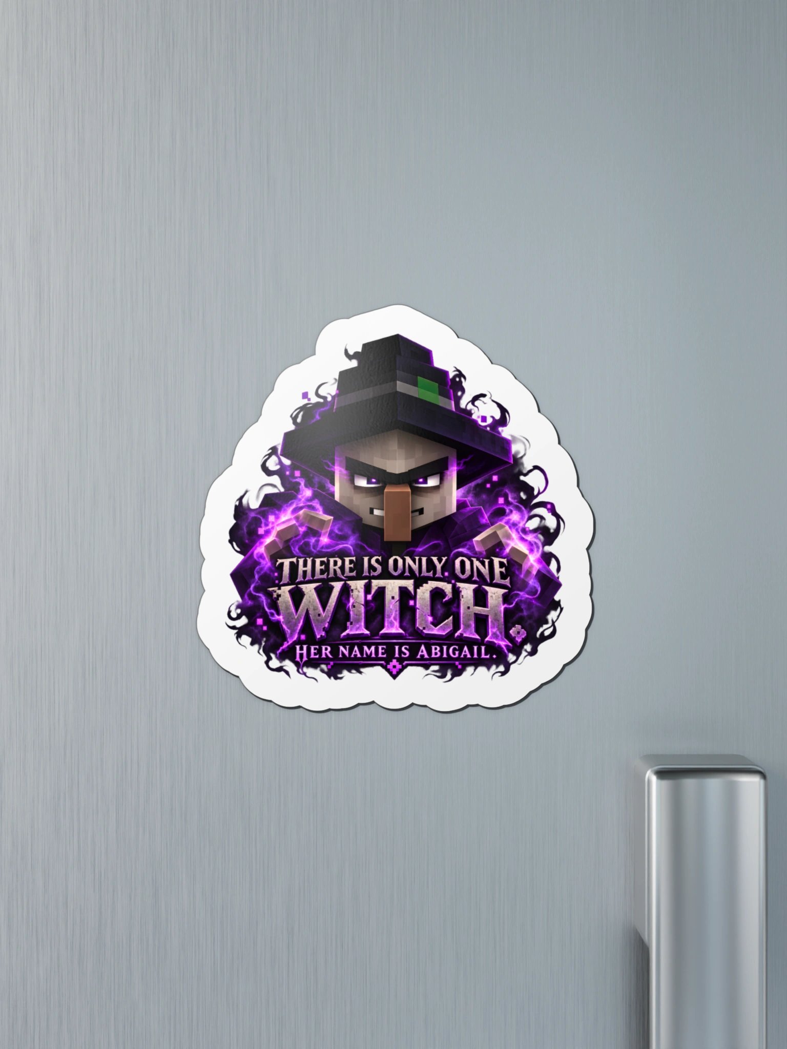 There Is Only One Witch: Abigail Magnet – 4" × 4" product image (4)