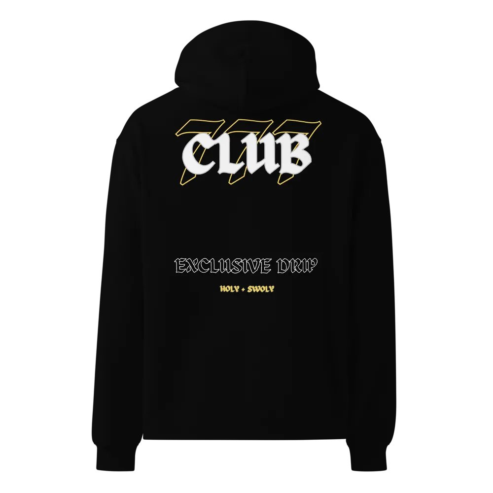 777 Club | Premium Hoodie | Exclusive Drip (Yellow Text) product image (3)