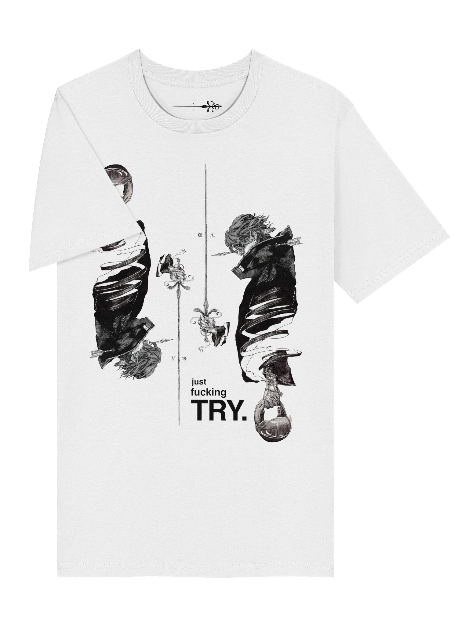 "Just TRY" Unisex T-Shirt product image (5)