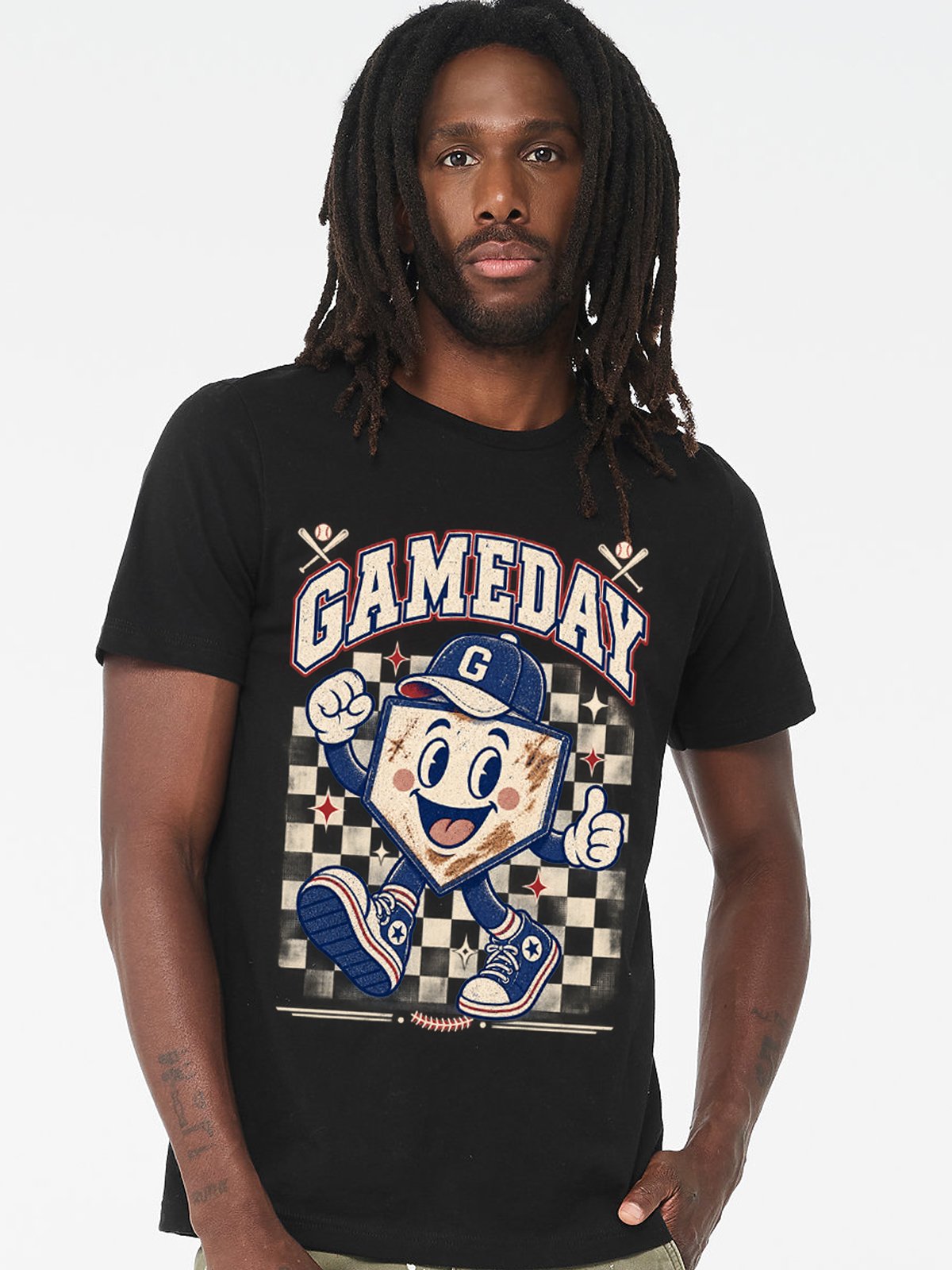 Gameday Baseball Retro Graphic Unisex T-shirt product image (1)