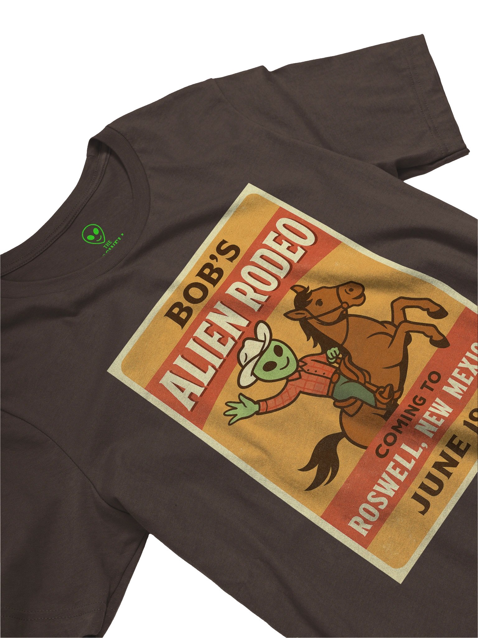 Roswell Aliens Cowboy Vintage Rodeo Concert Tee Fit Unisex T-Shirt product image (39)