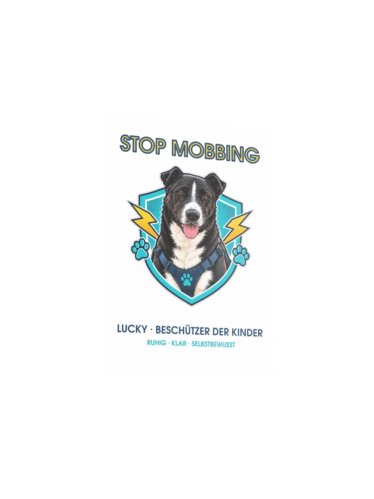 DogKids Stop Mobbing Poster – Lucky HeroDog product image (11)