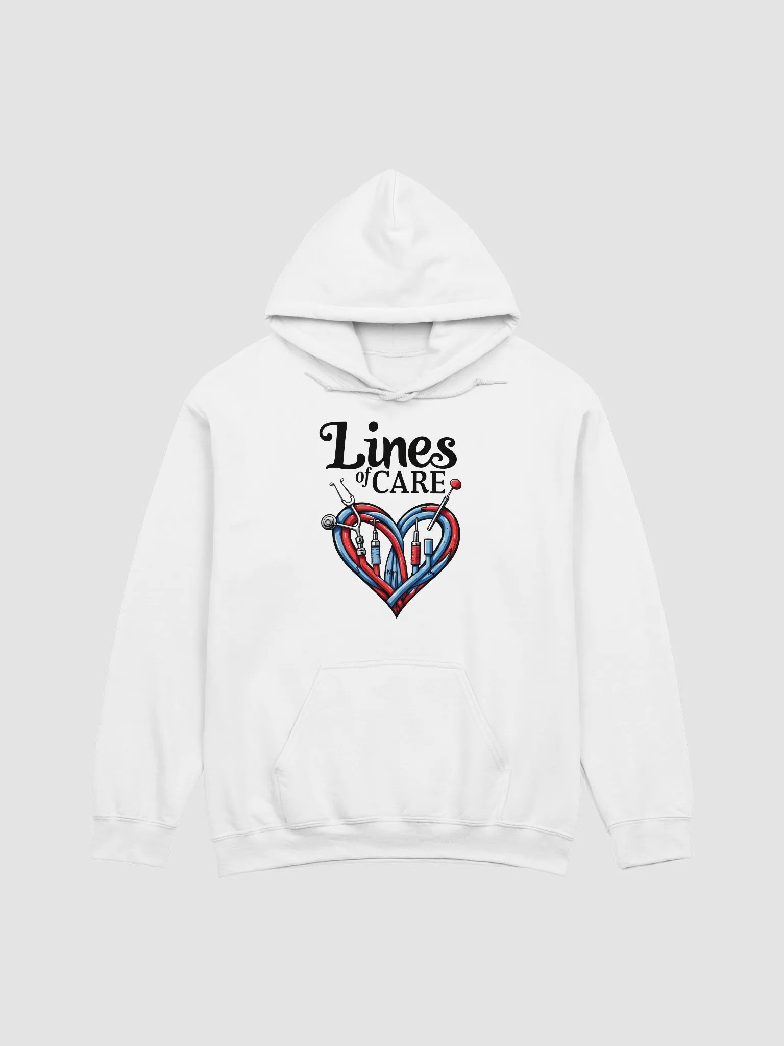 Care Lines Heart Hoodie product image (3)
